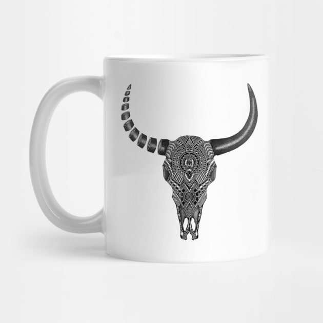 Bull Skull by By_StineLee